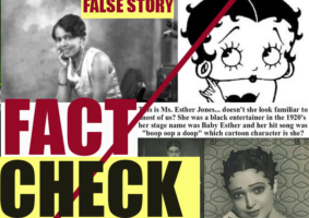 FACT CHECK: NOPE, Betty Boop wasn’t inspired by a black woman